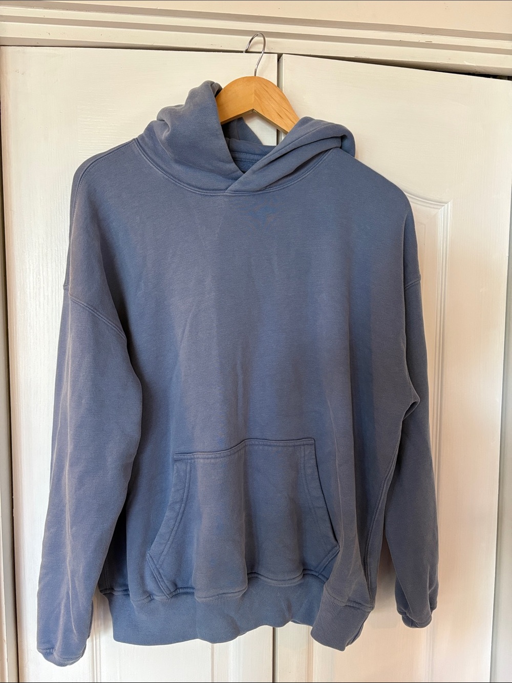 Abercrombie & Fitch Slate Blue Pullover Hoodie